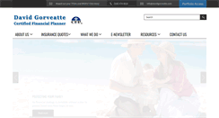 Desktop Screenshot of davidgorveatte.com